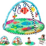 Baby Einstein 4-in-1 Kickin' Tunes Music and Language Play Gym and Piano Tummy Time Activity Mat